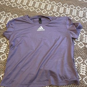 Adidas cropped workout top